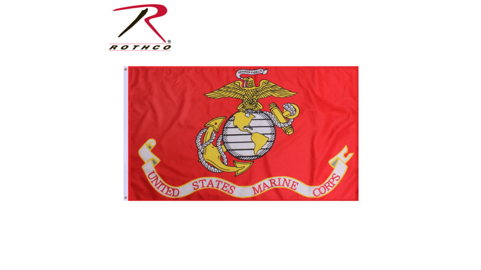 Rothco U.S.M.C. w/ G&amp;A Flag, 1459
