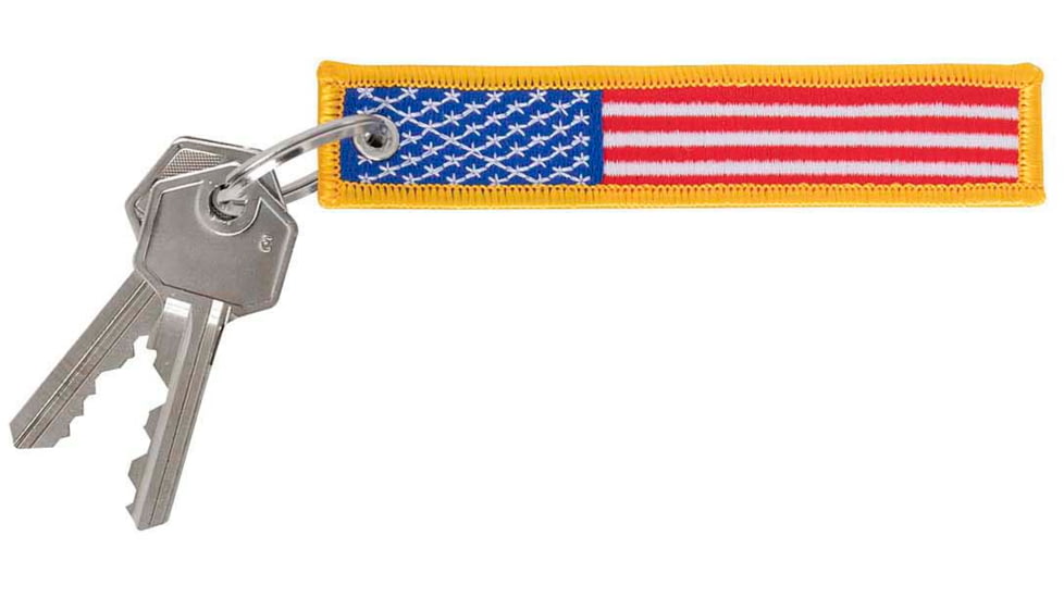 Rothco US Flag Patch Keychain, 1 x 5in, 1256