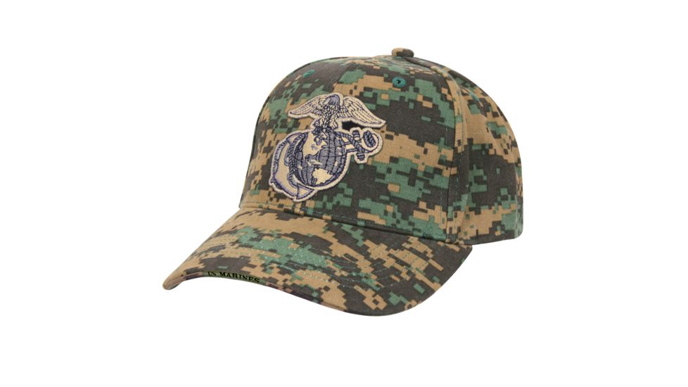 Rothco USMC Globe &amp; Anchor Low Profile Insignia Cap, 98827