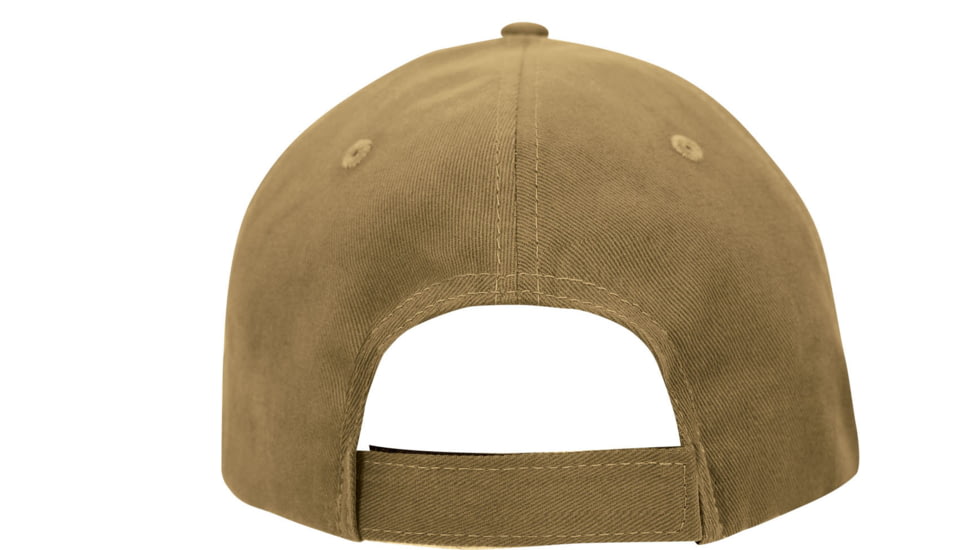 Rothco USMC Globe and Anchor Low Profile Cap, Coyote Brown, 7185