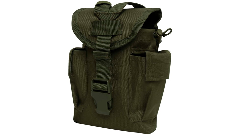 Rothco Utility Pouch with Survival Kit Essentials, Olive Drab, 10189-OliveDrab