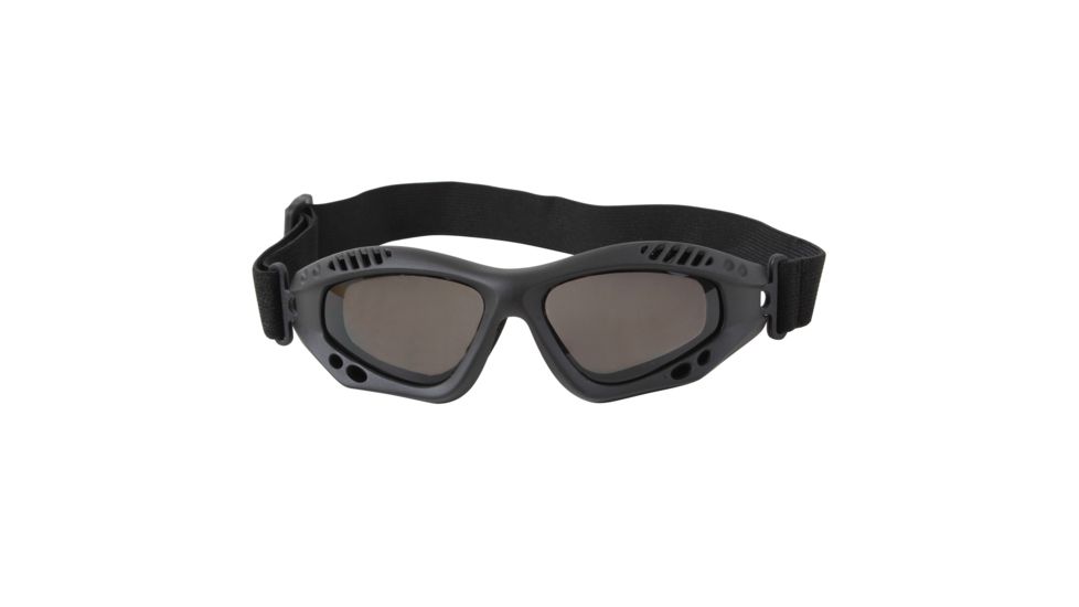 Rothco Ventec Tactical Goggles, Black, 10377-Black