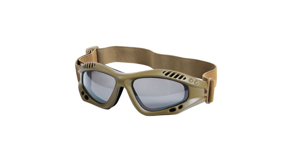 Rothco Ventec Tactical Goggles, Coyote Brown, 10376-CoyoteBrown