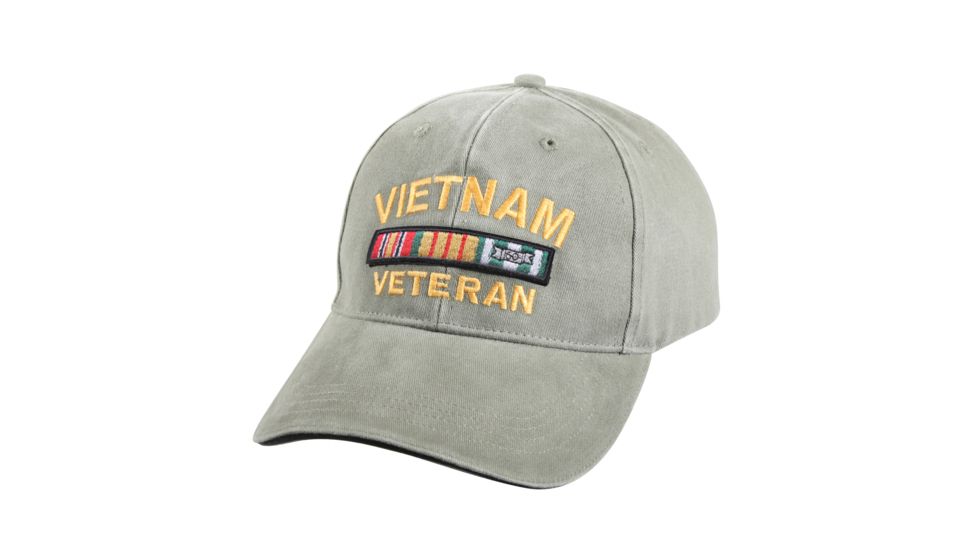 Rothco Vietnam Veteran Deluxe Vintage Low Profile Insignia Cap, 9721