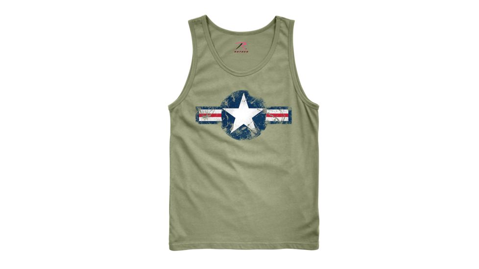 Rothco Vintage Air Corps Tank Top, Small, 6952-S