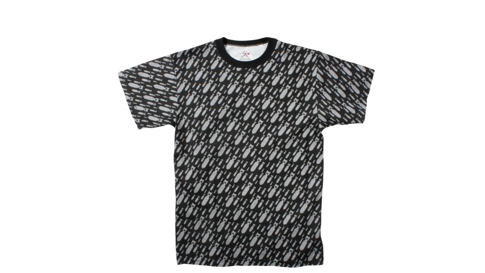 Rothco Vintage Black Bomb T-Shirt, 2XL, 66921-2XL