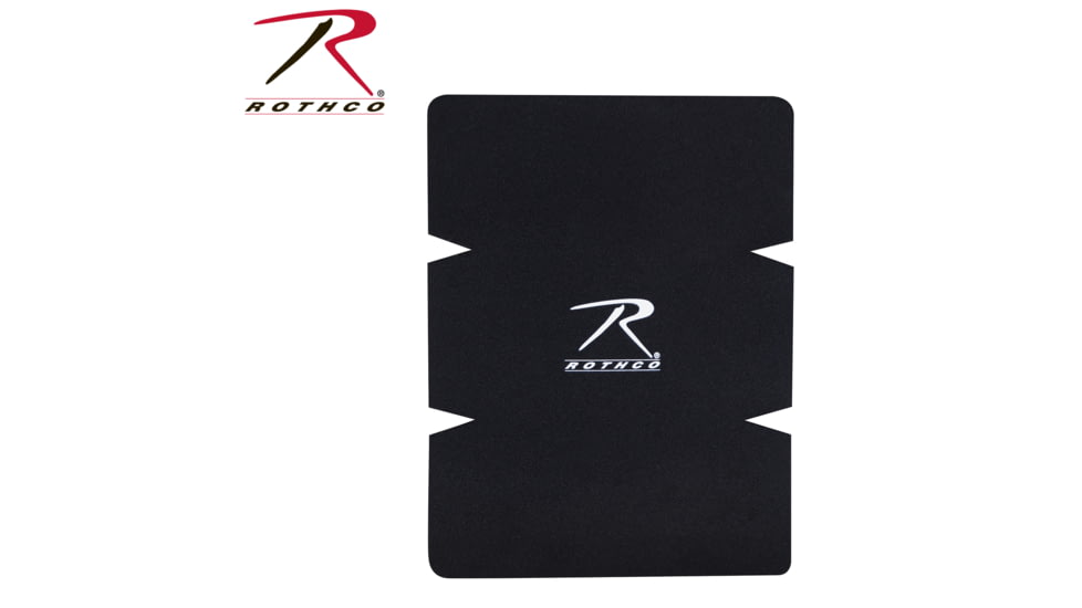 Rothco Neoprene Knee Pad Inserts, Black, 1163