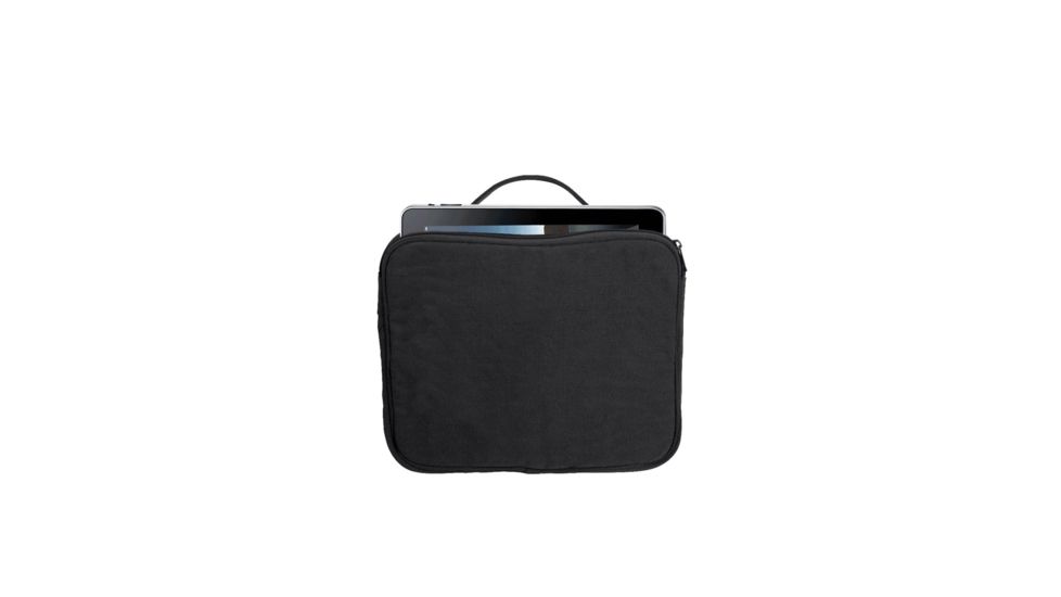 Rothco Vintage Canvas iPad / Netbook Pouch, Black, 5794-Black