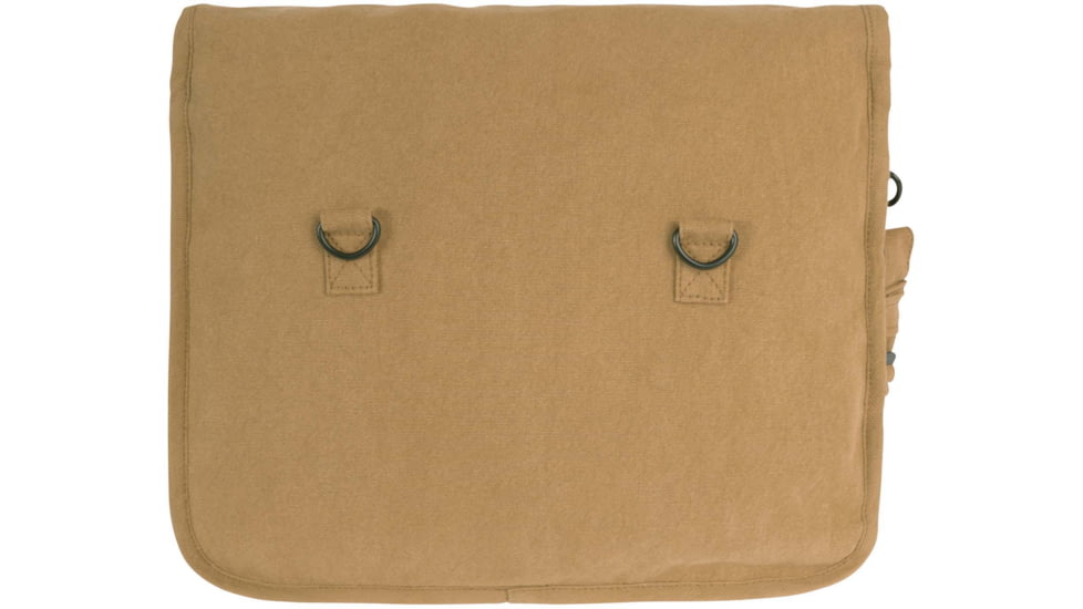 Rothco Vintage Canvas Paratrooper Bag, Coyote Brown, 91280-CoyoteBrown