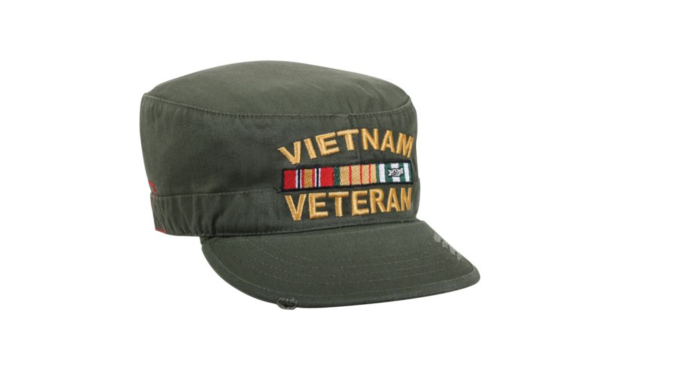 Rothco Vintage Vietnam Veteran Fatigue Cap, Small, 4526-S