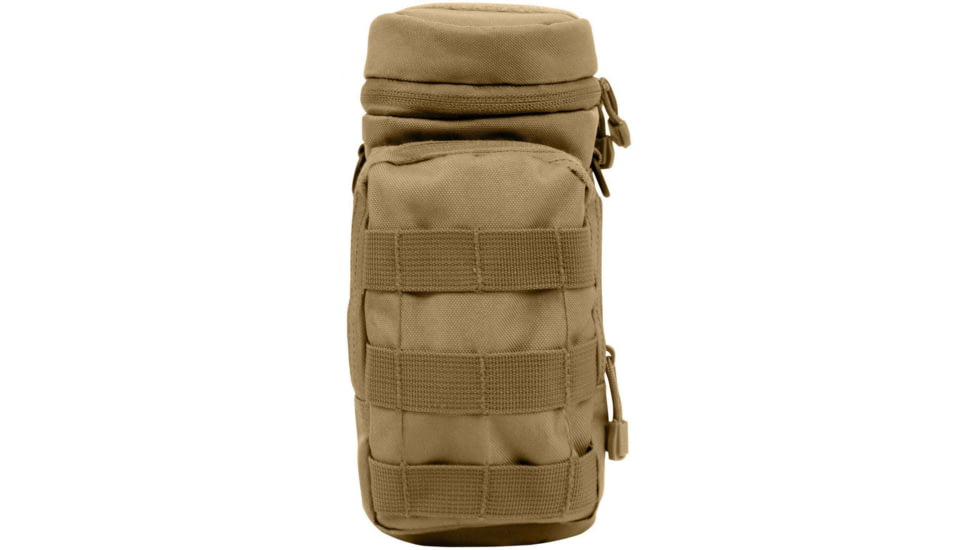 Rothco Water Bottle Survival Kit w/MOLLE Compatible Pouch, Coyote Brown, 5283-CoyoteBrown
