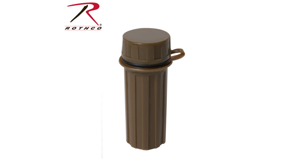 Rothco Waterproof Match Box 1152, Coyote Brown, 11670-CoyoteBrown