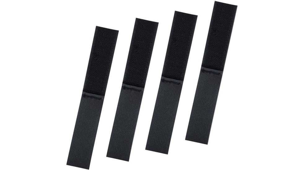 Rothco Web Keeper Straps, 4 Pack, Black, 1318-Black