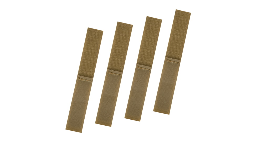 Rothco Web Keeper Straps, 4 Pack, Coyote Brown, 1318-CoyoteBrown