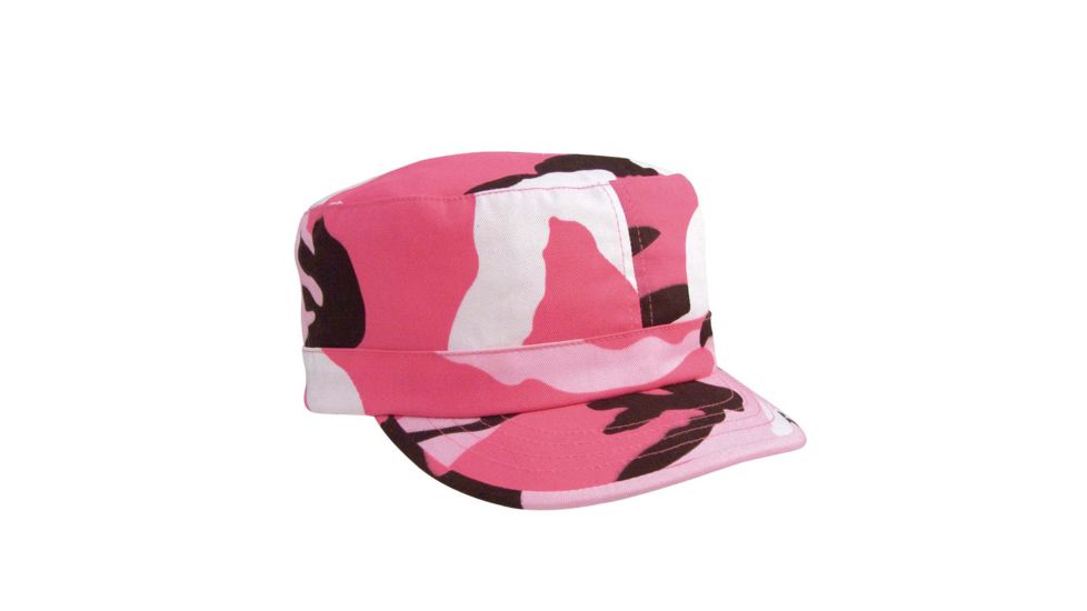 Rothco Womens Adjustable Fatigue Cap, Pink Camo, 1152-PinkCamo