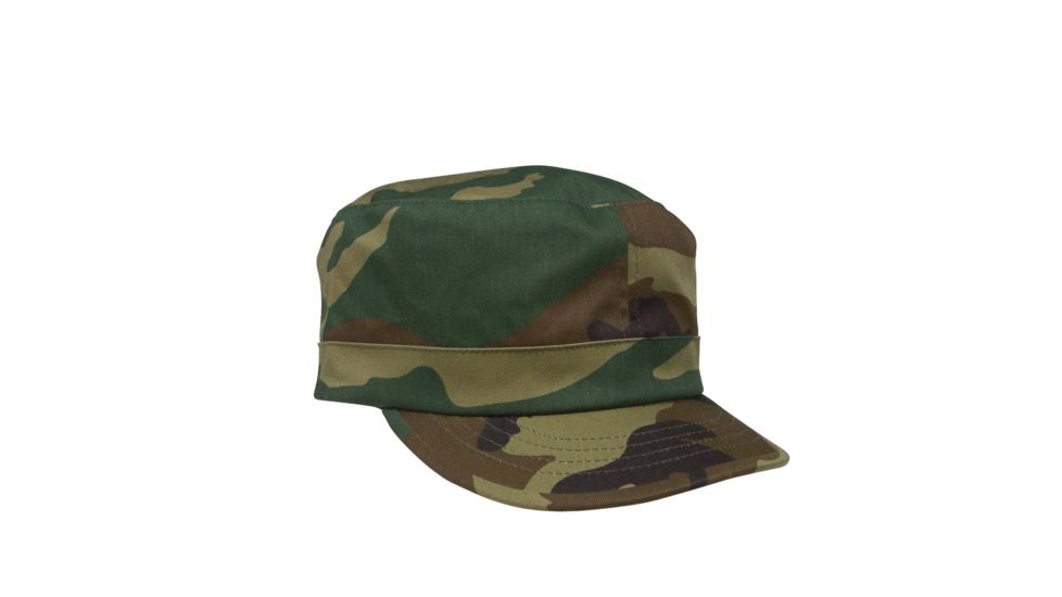 Rothco Womens Adjustable Fatigue Cap, Woodland Camo, 1150-WoodlandCamo