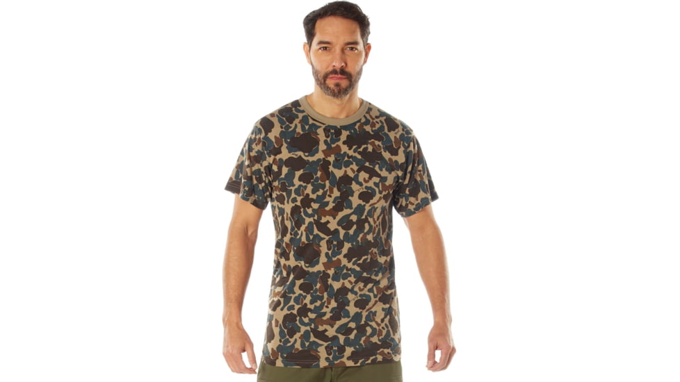 Rothco X Bear Archery Fred Camo Moisture Wicking T-Shirt, Camo, Large, 613902036055