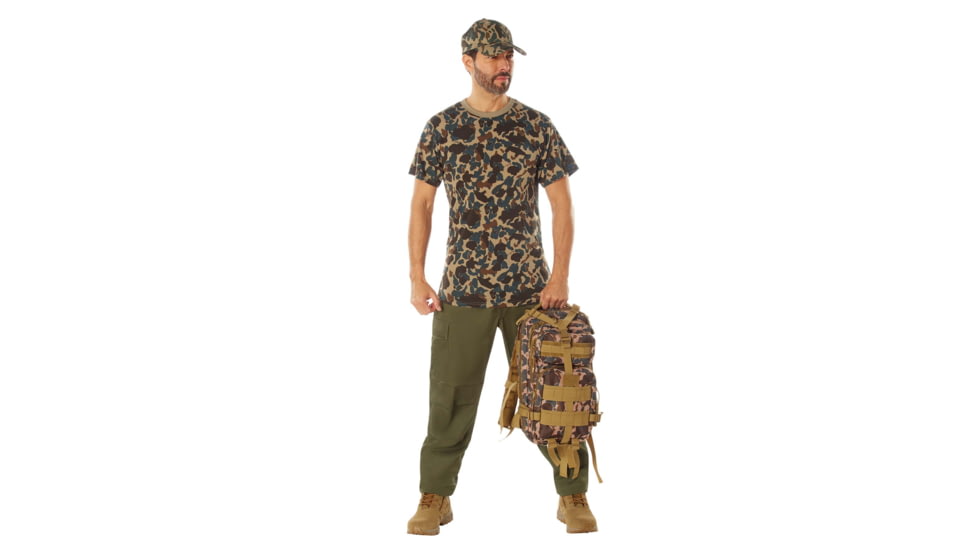 Rothco X Bear Archery Fred Camo Moisture Wicking T-Shirt, Camo, Large, 613902036055