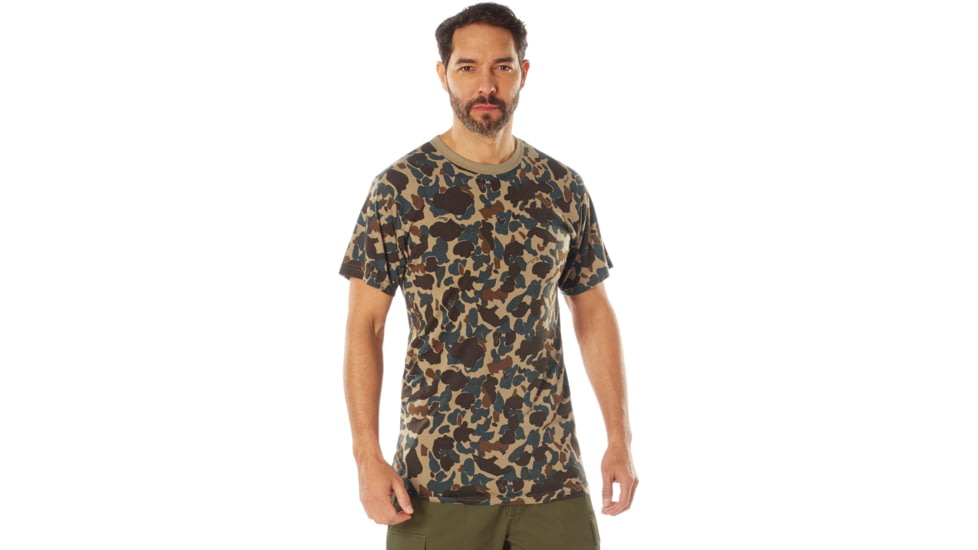 Rothco X Bear Archery Fred Camo Moisture Wicking T-Shirt, Camo, Large, 613902036055