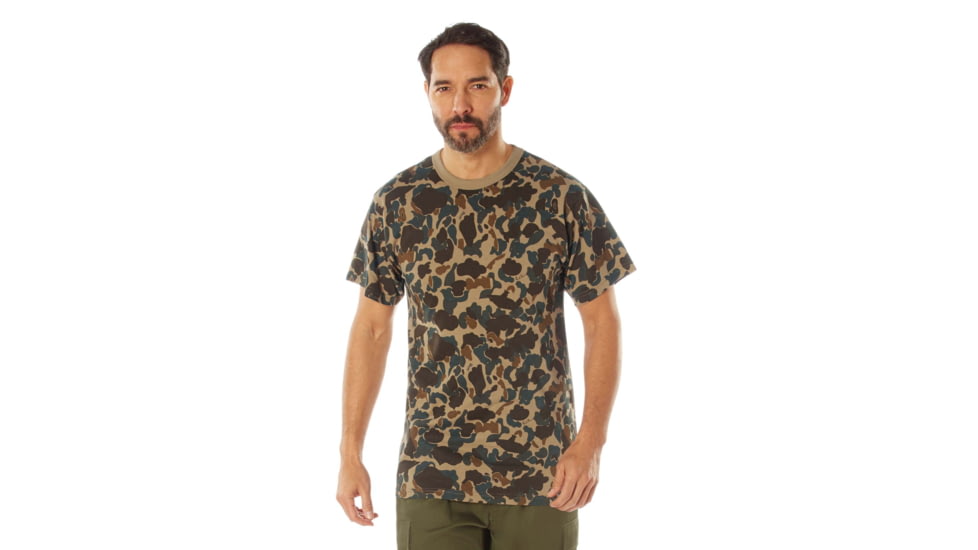 Rothco X Bear Archery Fred Camo T-Shirt, Camo, Small, 613902035959