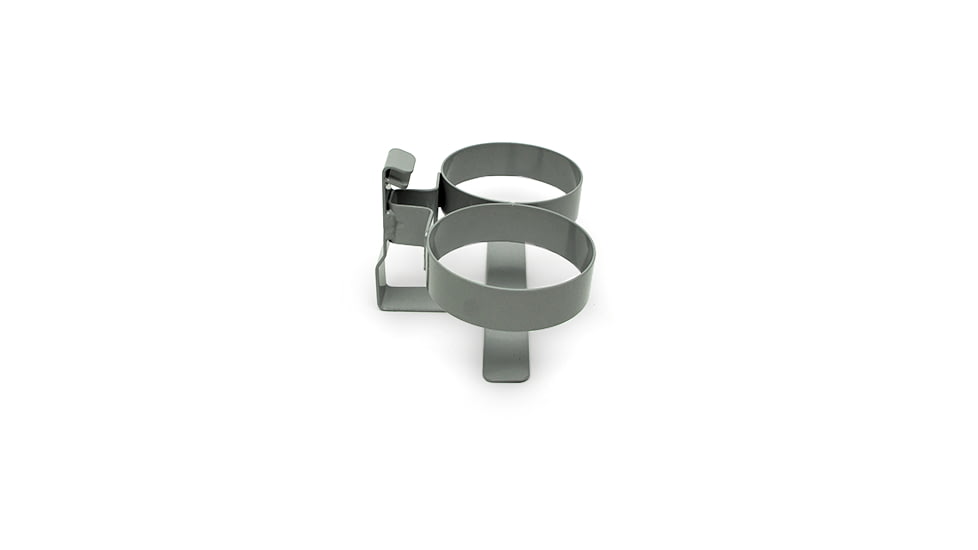 RovR Products Double Cup Holder, Gray, Universal, 852490007355