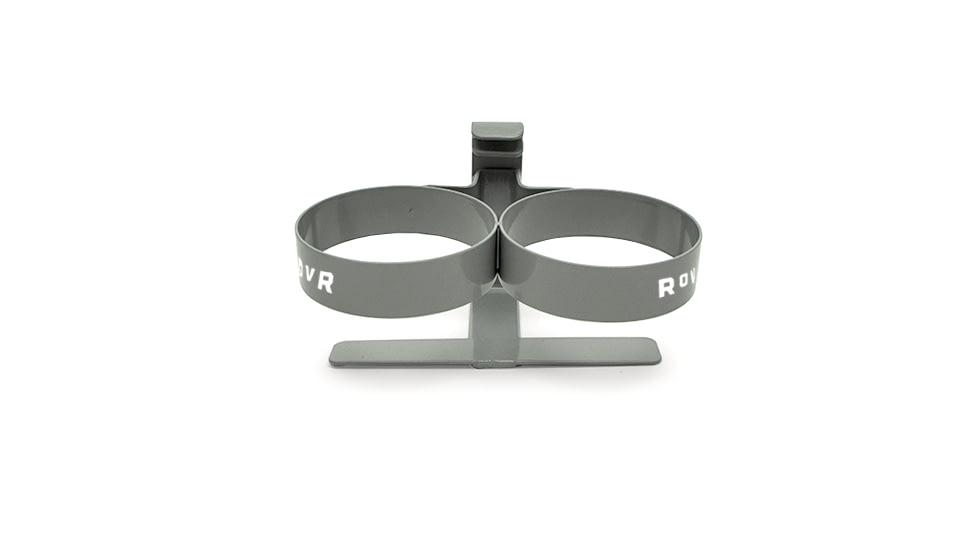 RovR Products Double Cup Holder, Gray, Universal, 852490007355
