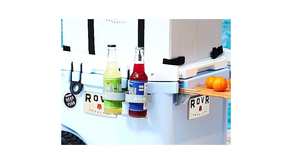 RovR Products Double Cup Holder, Gray, Universal, 852490007355