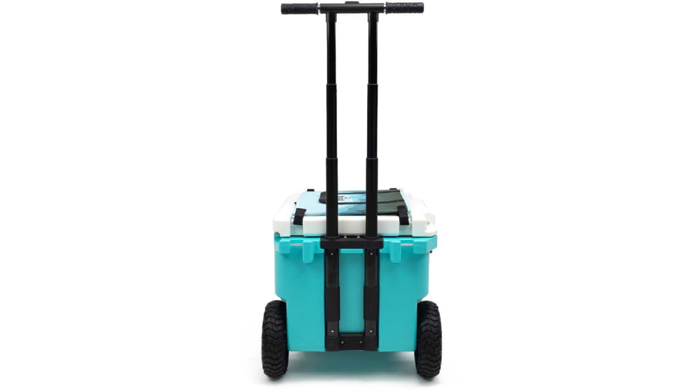 RovR Products RollR 45 Cooler w/ Wagon Bin, Glacier, 45 Quart, 45GROLLRWB