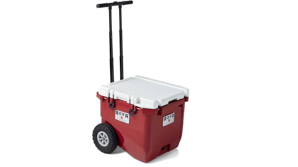 RovR Products RollR 45 Wheeled Cooler, 45 Quart, Chili Pepper, 45CPROLLR