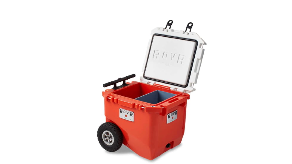 RovR Products RollR 45 Wheeled Cooler, 45 Quart, Desert, 45DROLLR