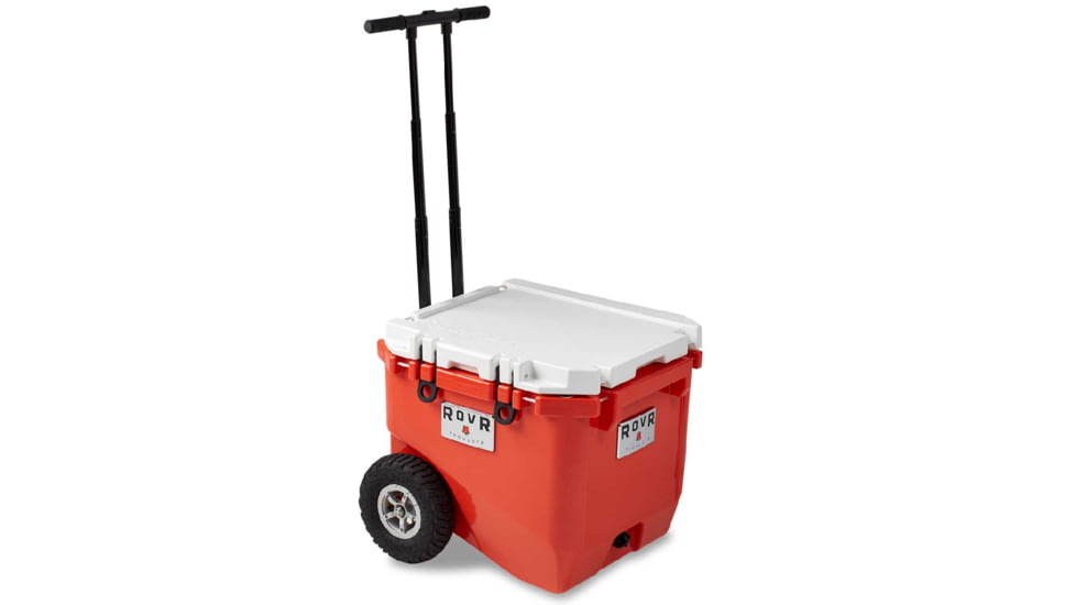 RovR Products RollR 45 Wheeled Cooler, 45 Quart, Desert, 45DROLLR