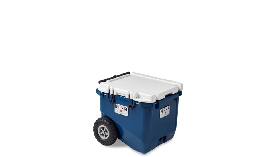 RovR Products RollR 45 Wheeled Cooler, 45 Quart, Midnight, 45MNROLLR