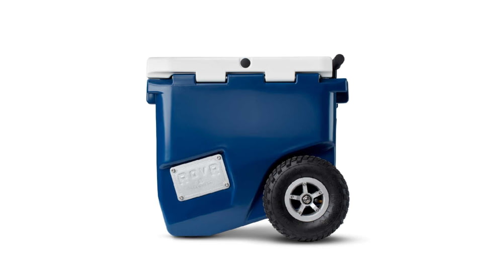 RovR Products RollR 45 Wheeled Cooler, 45 Quart, Midnight, 45MNROLLR