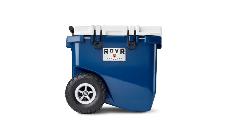 RovR Products RollR 45 Wheeled Cooler, 45 Quart, Midnight, 45MNROLLR