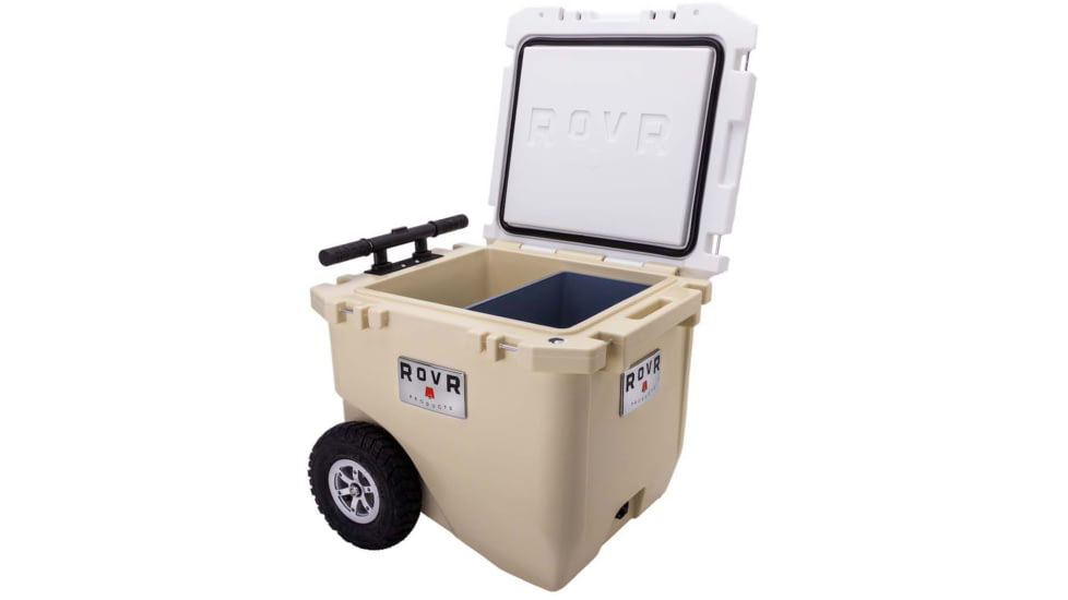 RovR Products RollR 45 Wheeled Cooler, Sand, 45SROLLR