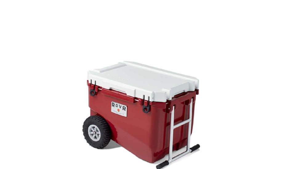 RovR Products RollR 60 Wheeled Cooler, 60 Quart, Chili Pepper, 60CPROLLR
