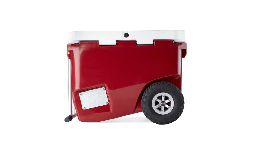 RovR Products RollR 60 Wheeled Cooler, 60 Quart, Chili Pepper, 60CPROLLR