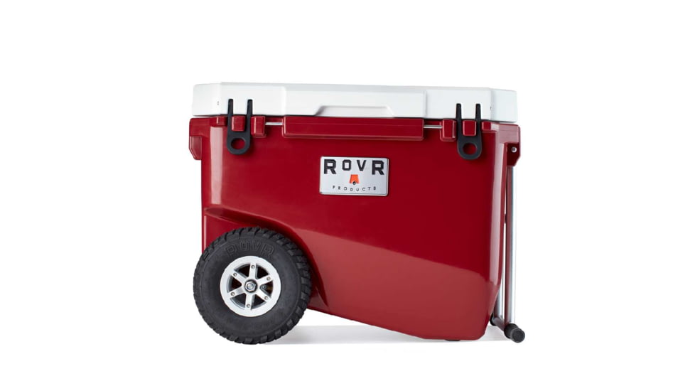 RovR Products RollR 60 Wheeled Cooler, 60 Quart, Chili Pepper, 60CPROLLR
