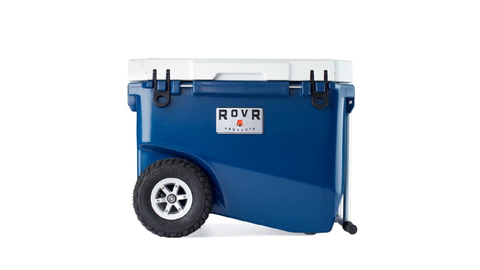 RovR Products RollR 60 Wheeled Cooler, 60 Quart, Midnight, 60MNROLLR