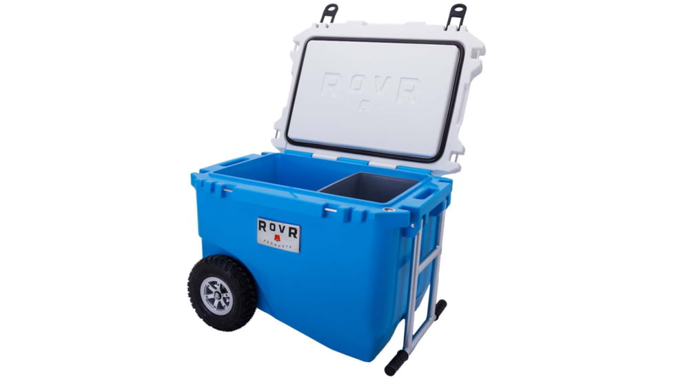 RovR Products RollR 60 Wheeled Cooler, Bluebird, 02-24-00017-14