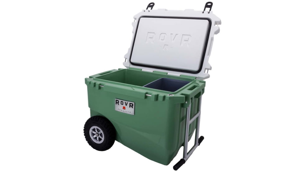 RovR Products RollR 60 Wheeled Cooler, Sage, 02-24-00018-13