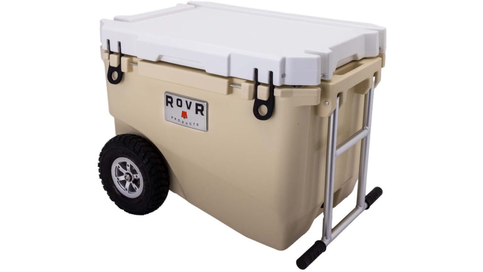 RovR Products RollR 60 Wheeled Cooler, Sand, 60SROLLR