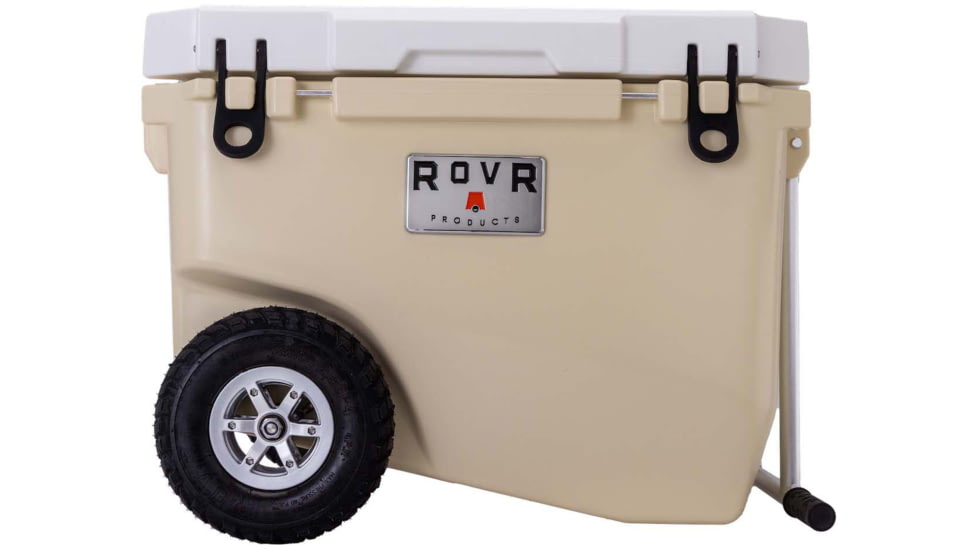 RovR Products RollR 60 Wheeled Cooler, Sand, 60SROLLR