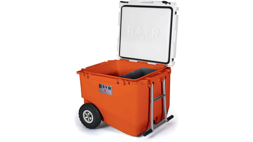 RovR Products RollR 80 Wheeled Cooler, 80 Quart, Desert, 80DROLLR