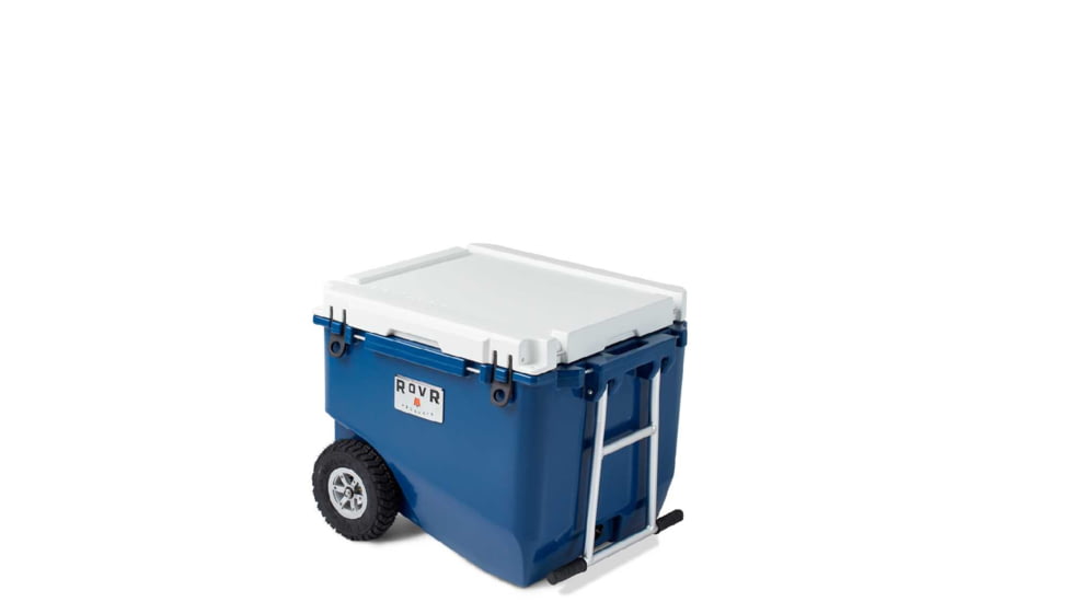 RovR Products RollR 80 Wheeled Cooler, 80 Quart, Midnight, 80MNROLLR