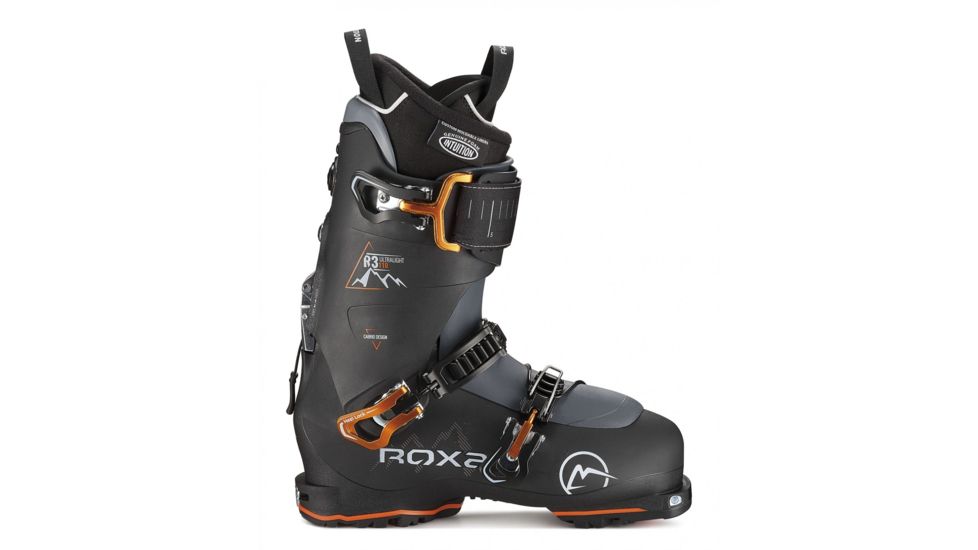 Roxa R3 110 TI IR Grip Walk Ski Boots - Mens, Black/Black/Orange, 28.5 700107-28.5