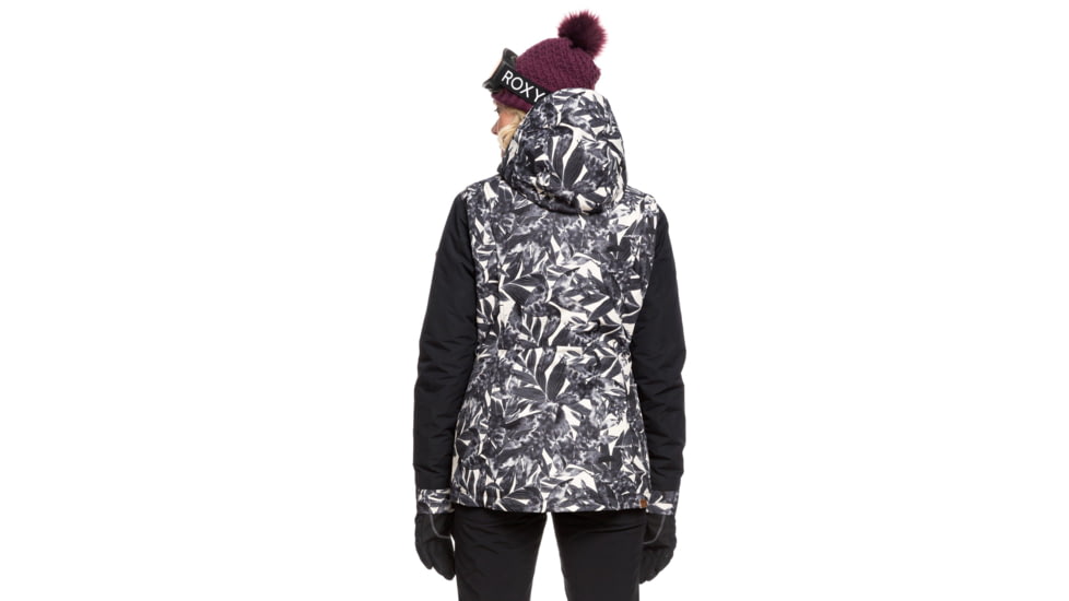 Roxy Andie Jacket - Womens, Hawaiian Palm Leaf, Medium, ERJTJ03236-TFN1-M