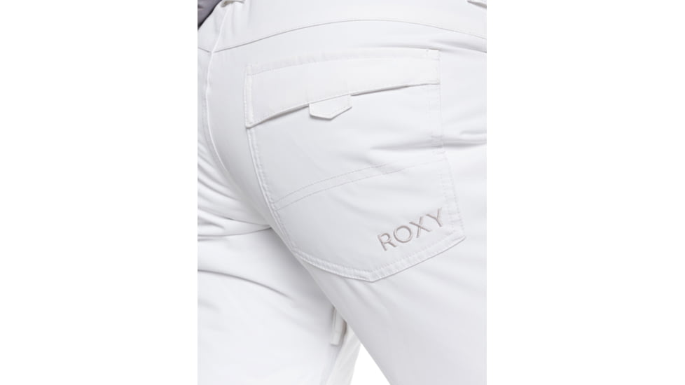 Roxy Backyard Pants - Womens, Bright White, Large, ERJTP03091-WBB0-L
