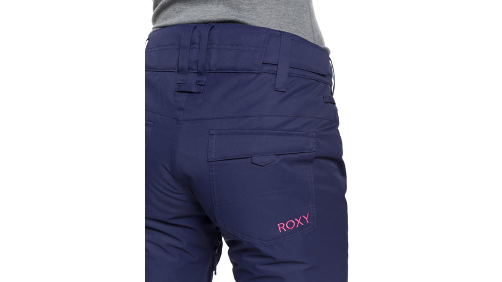 Roxy Backyard Pants - Womens, Medieval Blue, Large, ERJTP03091-BTE0-L