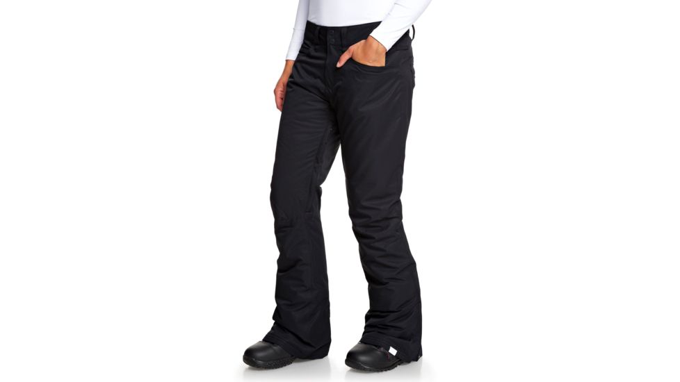 Roxy Backyard Pants - Womens, True Black, Extra Large, ERJTP03091-KVJ0-XL